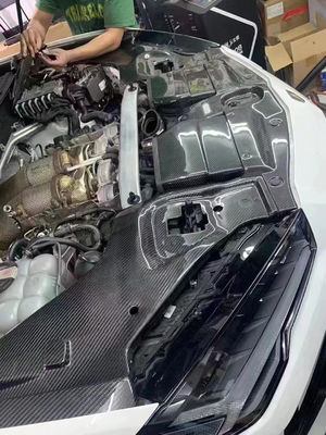 Lamborghini Body Kit URUS Kuru Karbon Fiber Motor Liner Kalkanı değiştir