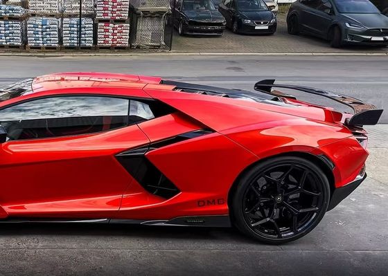 Revuelto Lamborghini Body Kit DMC Tarzı Kırmızı Karbon Fiber Spoiler Wing
