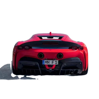Karbon Fiber Spoiler Ferrari SF90 SF90 için Karbon Fiber Spoiler Upgraded OEM Style Spoiler Tail