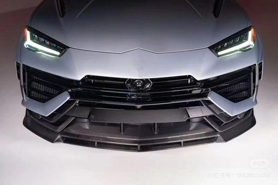 URUS Karbon Vücut Kit Vors Stili Karbon Elyaf Ön Dudak Diffuser Spoiler Widebody Kit
