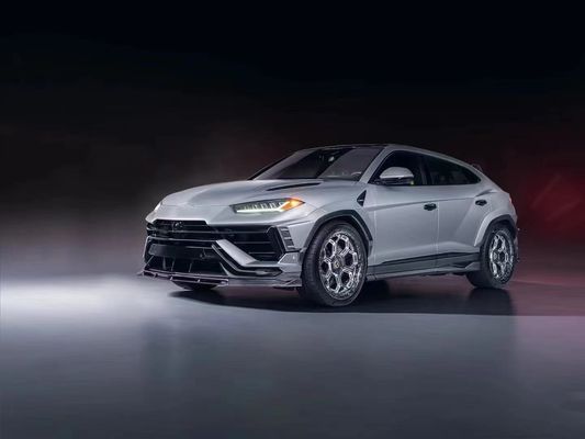 URUS Karbon Vücut Kit Vors Stili Karbon Elyaf Ön Dudak Diffuser Spoiler Widebody Kit