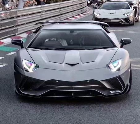 LP700 LP720 Lamborghini Body Kit Hava alımı Karbon Fiber Geniş vücut Kit Kapak Motor Kapak