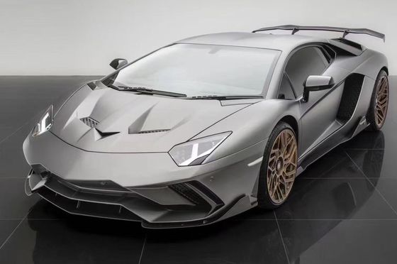 LP700 LP720 Lamborghini Body Kit Hava alımı Karbon Fiber Geniş vücut Kit Kapak Motor Kapak