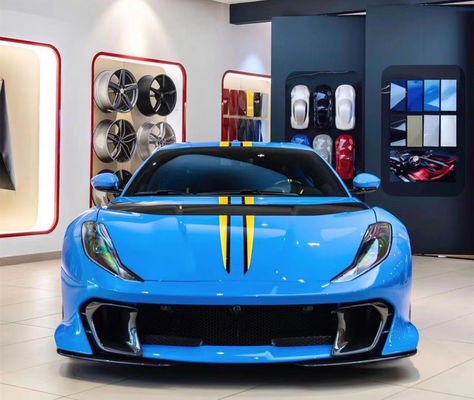 2017 - 2019 812 Body Kit Competizione Stili Geniş Vücut Ferrari Hood Karbon Elyaf