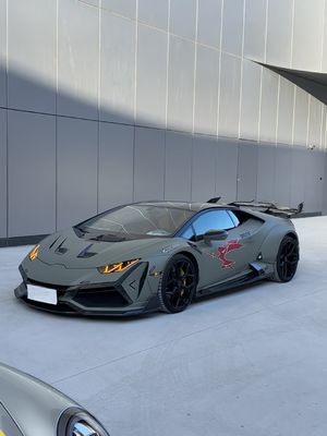Huracan LP580 610 Karbon Fiber Body Kit EVO Ön Bumper Tekerlek Kemeri Değiştir
