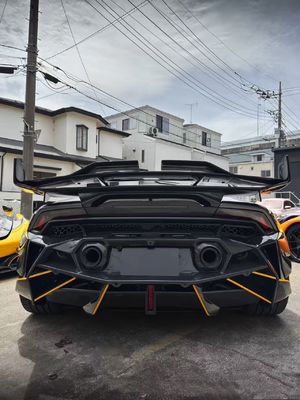 Huracan LP580 610 Karbon Fiber Body Kit EVO Ön Bumper Tekerlek Kemeri Değiştir
