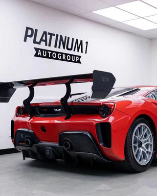 Ferrari 488 Body Kit 488 EVO Style Ön Tampon Çene Dudak Spoiler