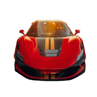 240 X 80 X 50 mm Ferrari Body Kit KEYV Stil Ön Bölücü Diffuser Karbon Fiber