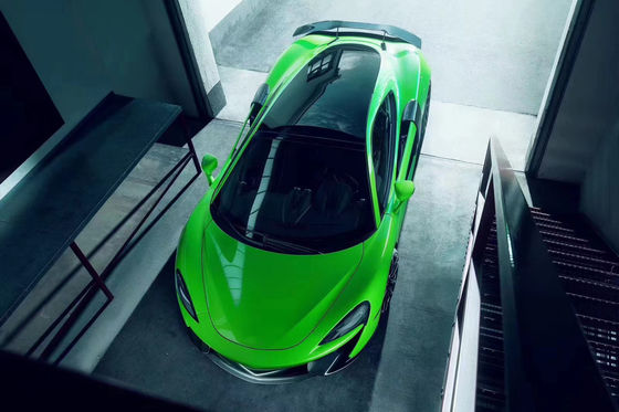 McLaren 540c 570s için 570gt Karbon Fiber Body Kit 540c 570s 570gt Yenileştirilmiş NOVI Stili Ön Dudak Diffuser Spoiler