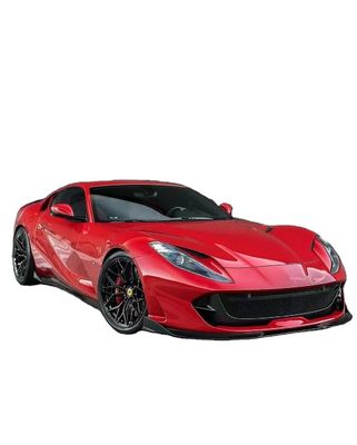 1016 Ferrari Body Kit 812 190mm Karbon Fiber ön tampon difüzörü Spoiler