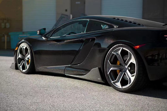 McLaren MP4-12C Mp4-12c için Yüksek Kaliteli Karbon Elyafı Karbon Elyafı Vücut Kiti Karbon Elyafı Ön Kürek Arka Diffuser Yan Eteği