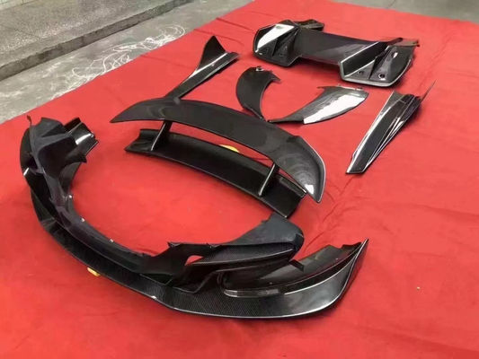 McLaren MP4-12C Mp4-12c için Yüksek Kaliteli Karbon Elyafı Karbon Elyafı Vücut Kiti Karbon Elyafı Ön Kürek Arka Diffuser Yan Eteği