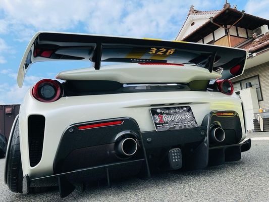 Karbon Fiber Widebody Ferrari 488pista Spoiler Karbon Fiber Spoiler Kanat