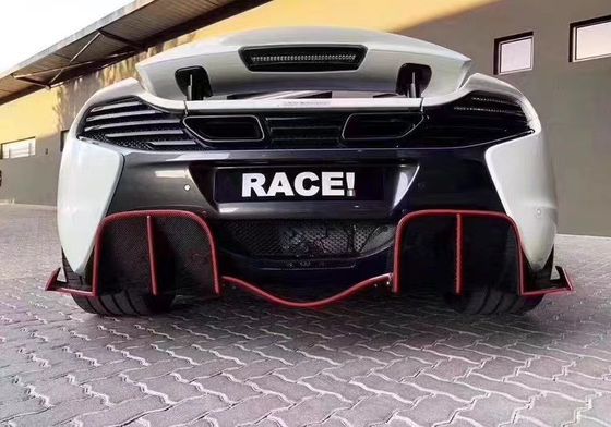 McLaren MP4-12C 625C 650S Karbon Fiber Body Kit 675LT Stil Yan Etek Arka Diffuser