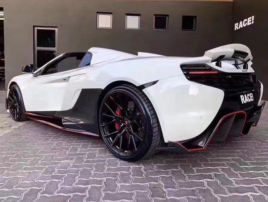McLaren MP4-12C 625C 650S Karbon Fiber Body Kit 675LT Stil Yan Etek Arka Diffuser