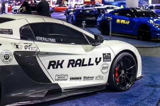 McLaren MP4-12C 625C 650S Karbon Fiber Body Kit 675LT Stil Yan Etek Arka Diffuser