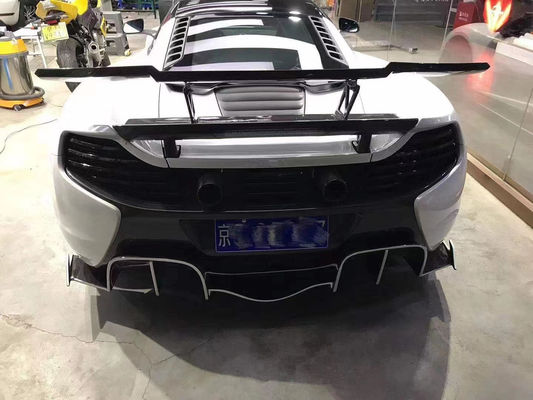 McLaren MP4-12C 625C 650S Karbon Fiber Body Kit 675LT Stil Yan Etek Arka Diffuser