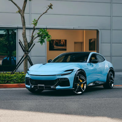 Karbon Ferrari Purosangue Body Kit OEM Özel Ön Diffuser Geniş Vücut