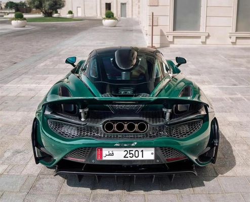 McLaren 720s için 720S Bodies Kit 765LT Stili Karbon Fiber Ön ve Arka Bumper Spoiler Body Kit'i yükseltir