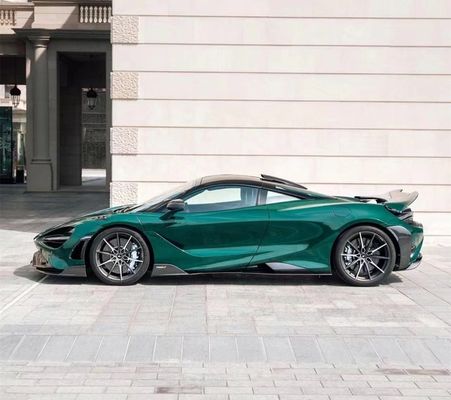 McLaren 720s için 720S Bodies Kit 765LT Stili Karbon Fiber Ön ve Arka Bumper Spoiler Body Kit'i yükseltir