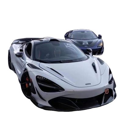 McLaren 720S 720S için Yüksek Kaliteli Karbon Elyaf Karbon Elyaf Beden Kütüphane Karbon Elyaf Ön Kürek Arka Diffuser Spoiler Fin