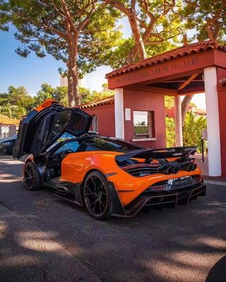 McLaren 720'ler için kuru karbon fiber karbon fiber vücut kit 720s geliştirilmiş MSY tarzı ön ve arka tampon spoiler kapak