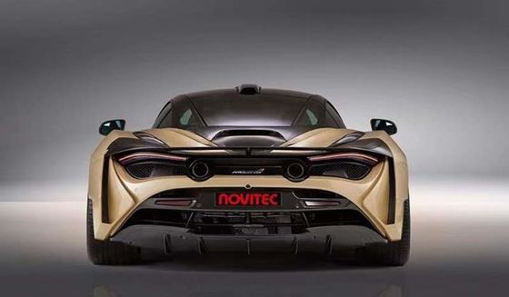 McLaren 720S N Tarzı Karbon Fiber Çatı Hava Fırlatma Fırlatma Fırlatma
