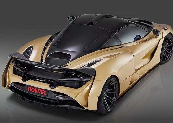 McLaren 720S N Tarzı Karbon Fiber Çatı Hava Fırlatma Fırlatma Fırlatma