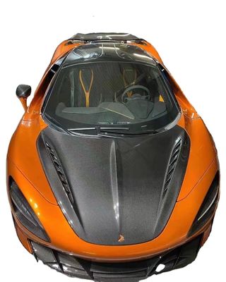 McLaren 720S Karbon Fiber Hood için 720S Yükseltilmiş Top-Style Karbon Fiber Hood Motor Kapak