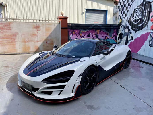 McLaren 720'ler için Kuru Karbon Fiber Bodies Kit 720'ler Geliştirilmiş MSY tarzı Karbon Fiber Ön ve Arka Tampon Spoiler Widebody Kit