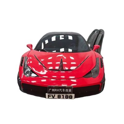 Ferrari 458 Body Kit SP Stili Karbon Fiber Ön Ve Arka Tampon Spoiler Hood 2010-2014
