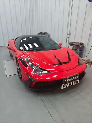 Ferrari 458 Body Kit SP Stili Karbon Fiber Ön Ve Arka Tampon Spoiler Hood 2010-2014