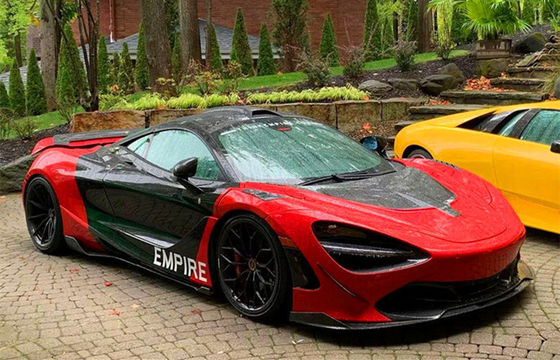 McLaren 720'ler için Karbon Fiber Body Kit 720'ler VORS tarzı Karbon Fiber Fender Guard Body Kit