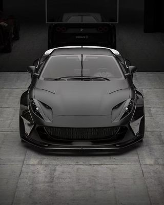 812 Ferrari Body Kit Karbon Fiber geniş vücut 812 ZE tarzı Karbon Fiber kemer
