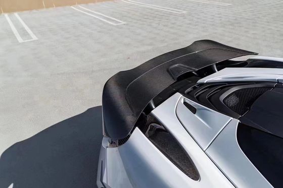 McLaren 720'ler için Karbon Fiber Spoiler 720'ler VORS tarzı Karbon Fiber Spoiler Wing'e yükseltildi