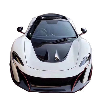 McLaren MP4-12C 650S için yeni ürün Karbon Fiber Hood Mp4-12c 650S Geliştirilmiş P1 Tarzı Kapon ve Motor Kapısı