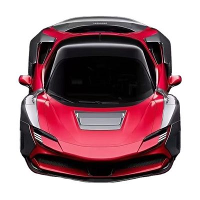 SF90 Ferrari Karbon Beden Kiti 2021 Geniş Beden Kiti ZE Stili Tekerlek Kemeri