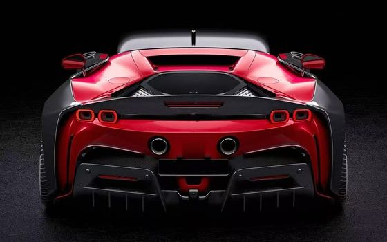 SF90 Ferrari Karbon Beden Kiti 2021 Geniş Beden Kiti ZE Stili Tekerlek Kemeri