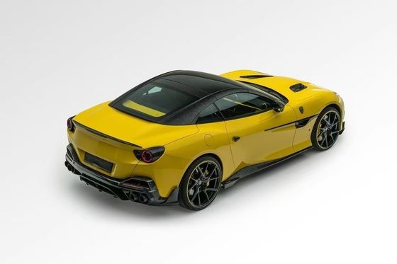 Portofino Retrofit Karbon Vücut Kit MSY Tarzı Ön Dudak Karbon Fiber Diffuser Spoiler Side