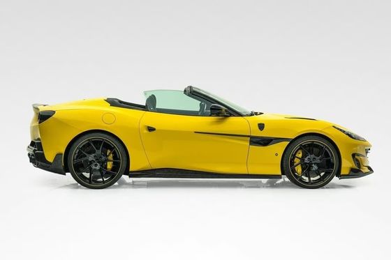 Portofino Retrofit Karbon Vücut Kit MSY Tarzı Ön Dudak Karbon Fiber Diffuser Spoiler Side