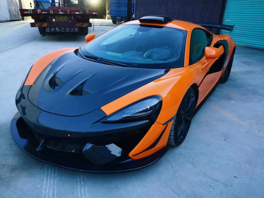 McLaren 540C 570S için 540C 570S Body Kit GT4 stili Yenileştirilmiş Ön Bumper Spoiler Side Skirt 540C 570S Body Kit