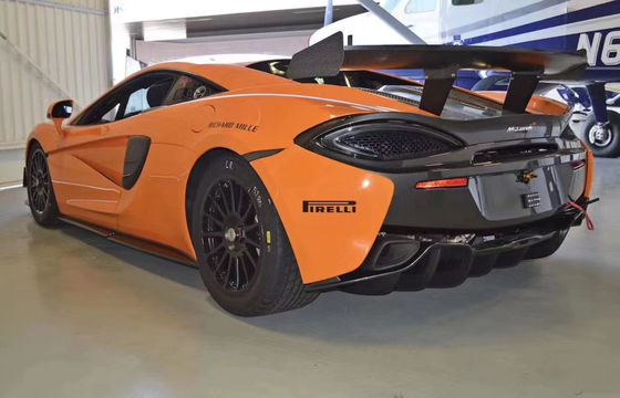 McLaren 540C 570S için 540C 570S Body Kit GT4 stili Yenileştirilmiş Ön Bumper Spoiler Side Skirt 540C 570S Body Kit