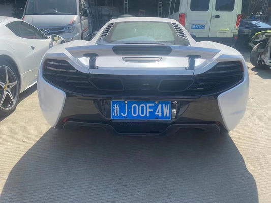 McLaren için MP4-12C Body Kit MP4-12C 650S tarzı ön ve arka tampon spoiler kafes farlarını yükseltir