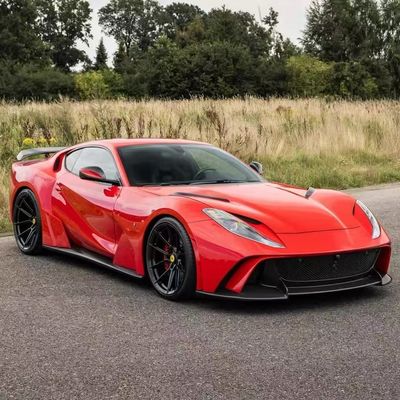 Ferrari 812 Karbon Vücut Kitleri Ön ve Arka Bumper Geniş Vücut Kitleri 2017 - 2019