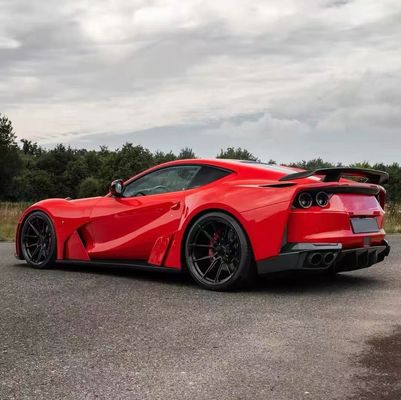 Ferrari 812 Karbon Vücut Kitleri Ön ve Arka Bumper Geniş Vücut Kitleri 2017 - 2019