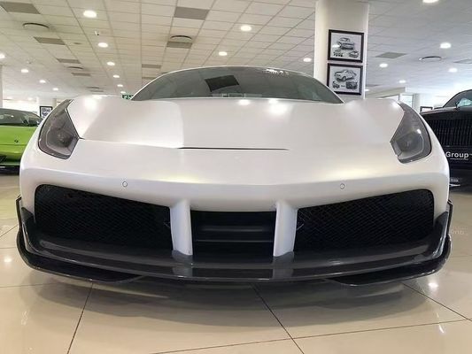 488 Ferrari Karbon Vücut Kit 1016 Stil Karbon Elyaf Ön Dudak Hava Alım Spoiler