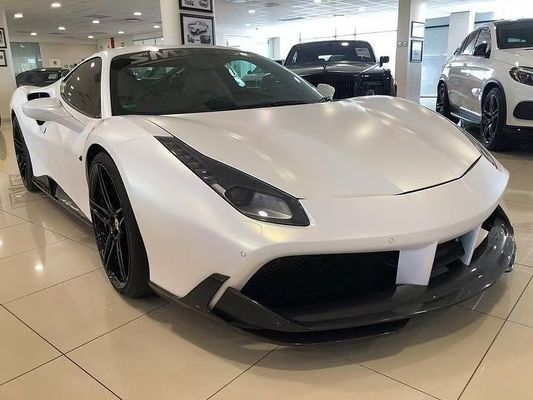 488 Ferrari Karbon Vücut Kit 1016 Stil Karbon Elyaf Ön Dudak Hava Alım Spoiler