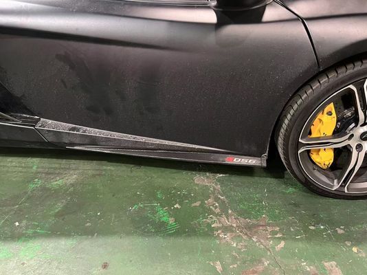 625C 650S Karbon Fiber Side Skirt 2011 - 2014 650s Gt3 vücut kiti