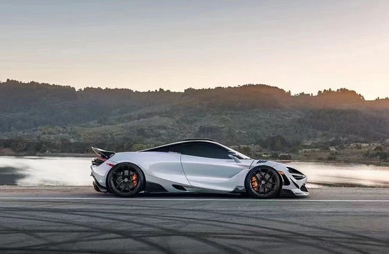 Karbon Fiber Mclaren Geniş Vücut RYFT Stil Dudak Diffuser Spoiler Vücut Kiti
