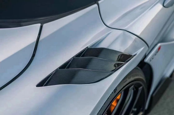 Karbon Fiber Mclaren Geniş Vücut RYFT Stil Dudak Diffuser Spoiler Vücut Kiti
